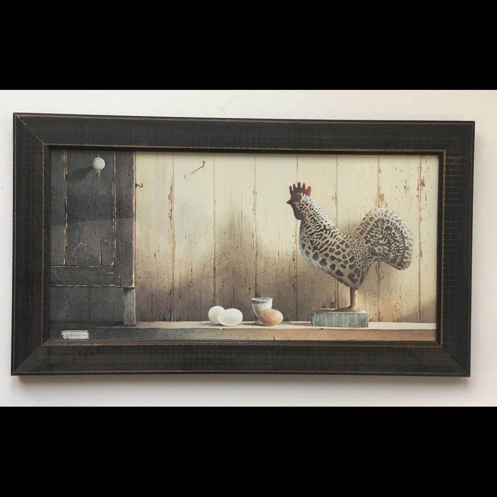 Ray Hendershot Print Wall Decal framed Fram House
